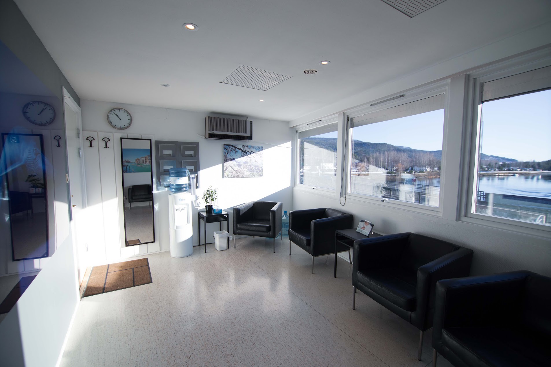 Lys og moderne tannklinikk i Hokksund